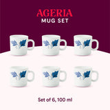 Borosil Larah Ageria Mug Set