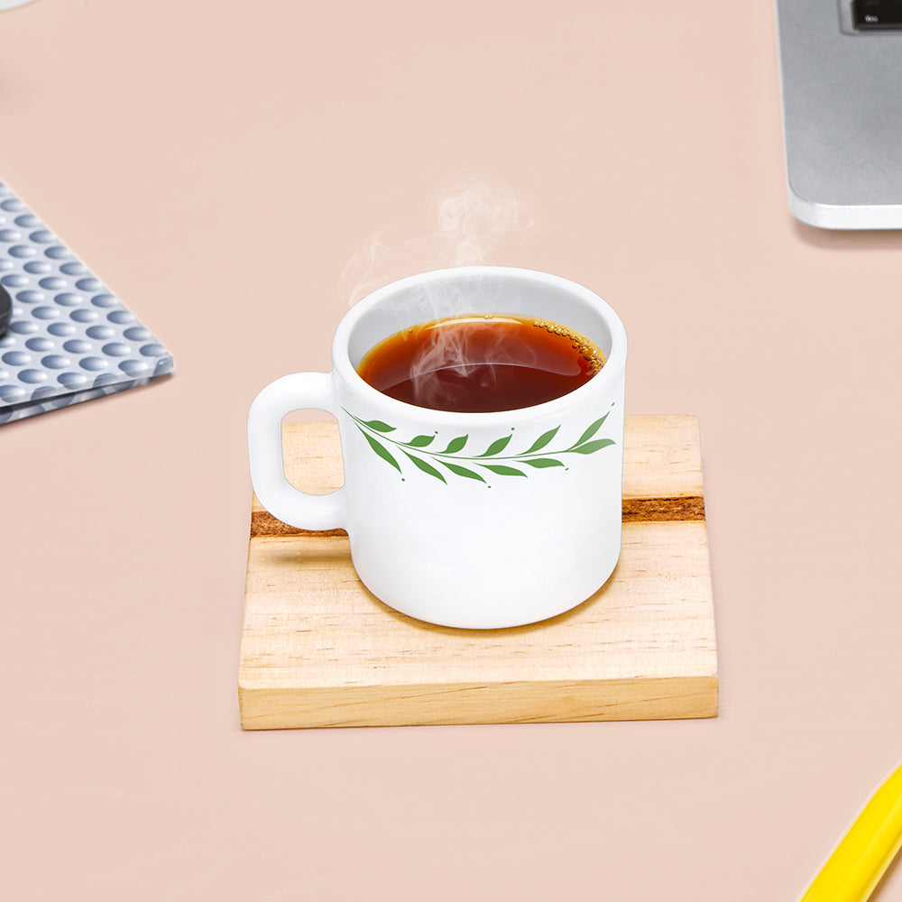 Borosil Larah Botanica Mug Set of 6, 180ml
