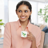 Borosil Larah Fern Mug Set