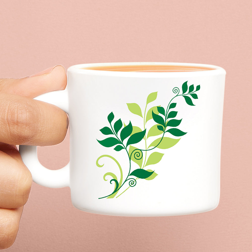 Borosil Larah Fern Mug Set