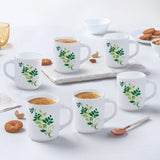 Borosil Larah Fern Mug Set
