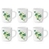 Borosil Larah Fern Mug Set