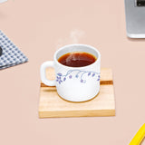 Borosil Larah Flora Mug Set of 6, 180ml