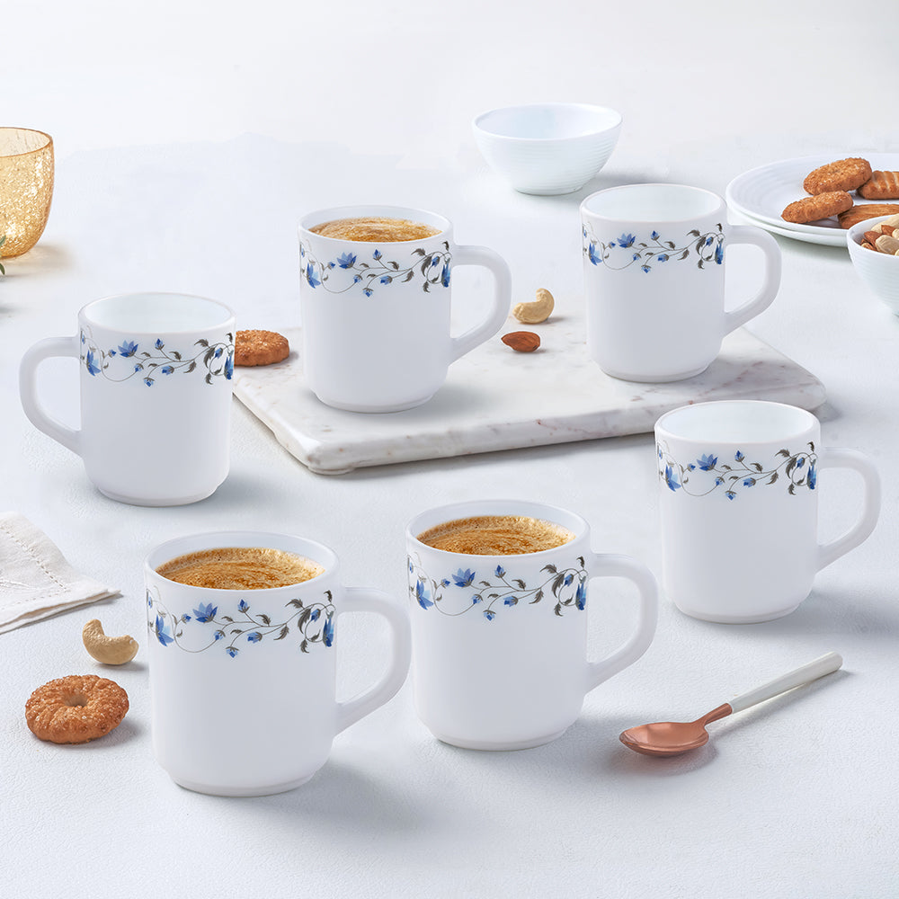 Borosil Larah Helena Mug Set