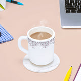 Borosil Larah Lark Mug Set Set of 6, 100ml