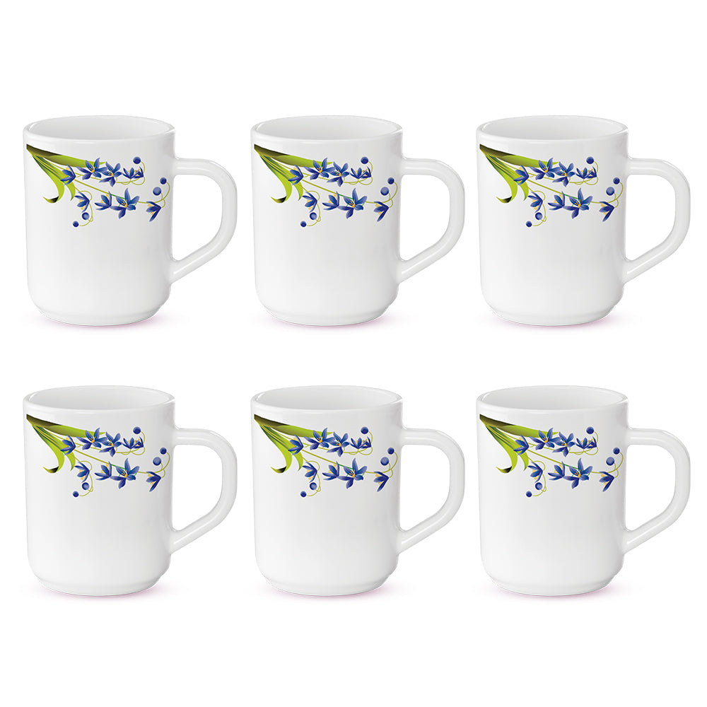 Borosil Larah Lavender Mug Set
