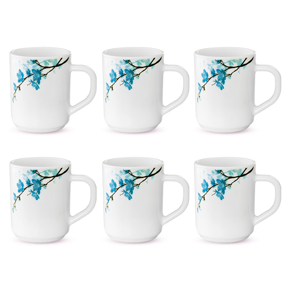 Borosil Larah Mimosa Mug Set