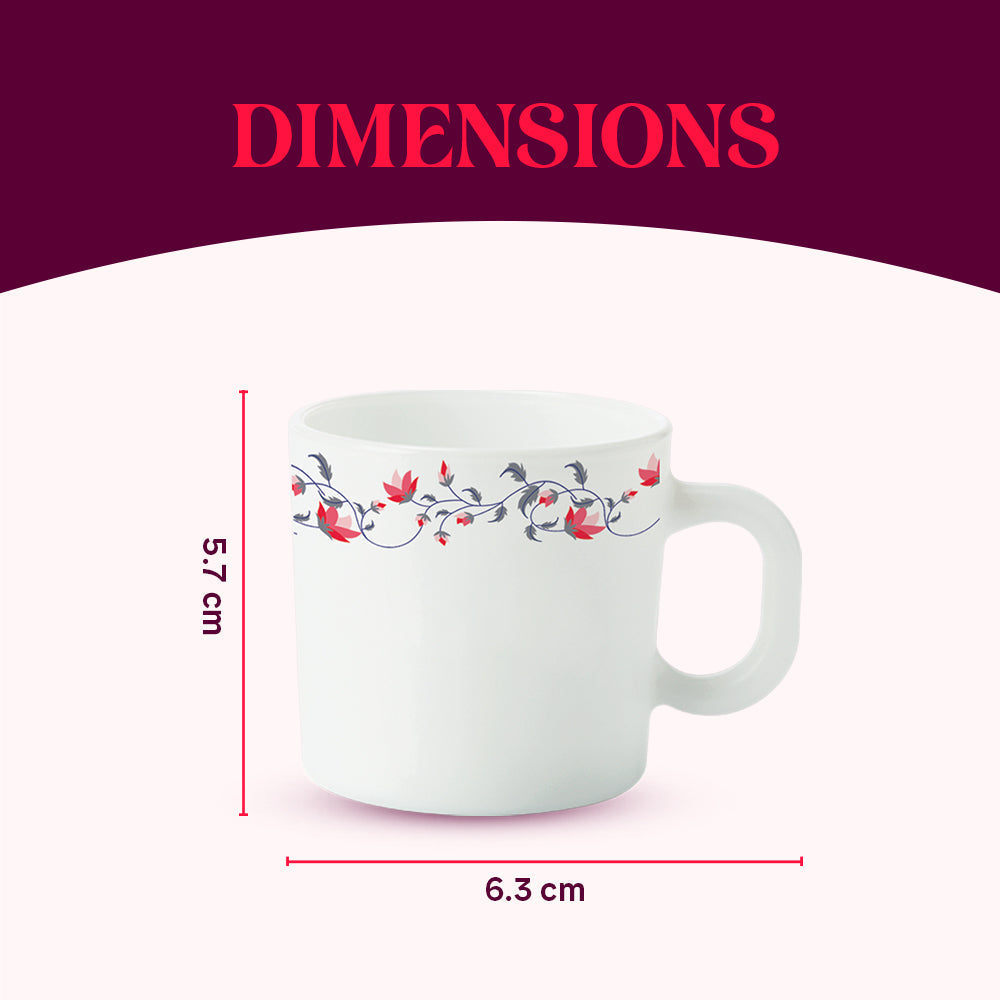 Borosil Larah Pentas Mug Set
