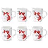 Borosil Larah Ruby Mug Set