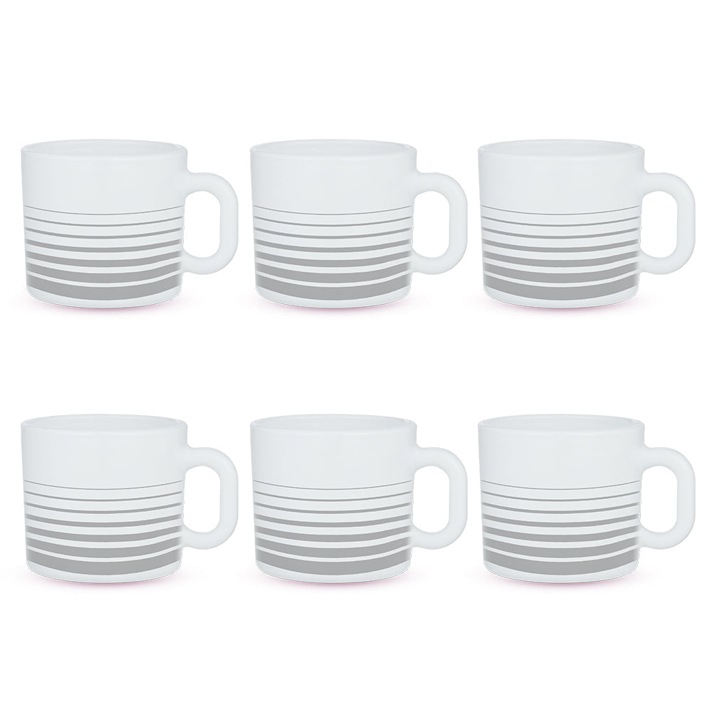 Larah Urban Assorted Mug Set Set of 6, 180ml