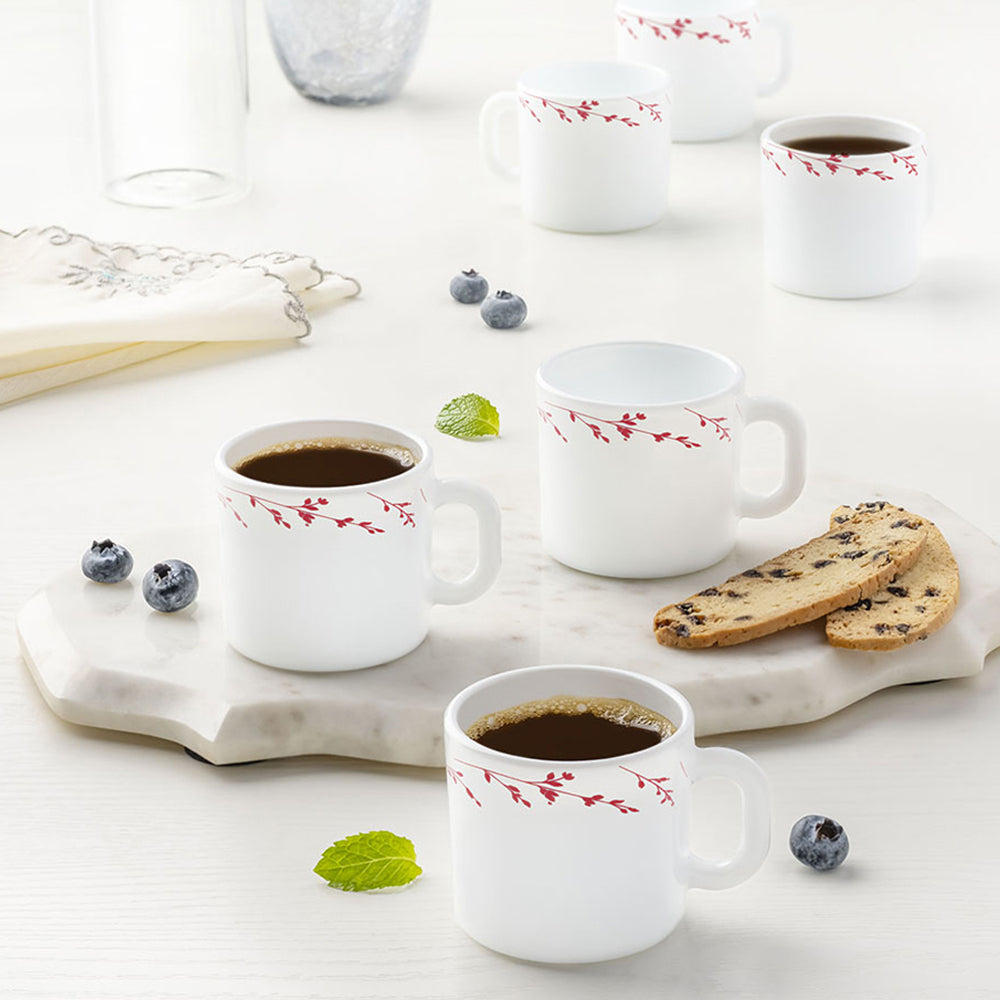 Borosil Larah Vintage Mug Set