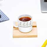 Borosil Larah Ora Gold Mug Set