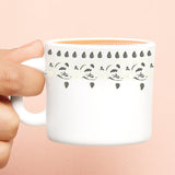 Borosil Larah Ora Gold Mug Set
