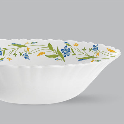 Borosil Larah Red Lily Multipurpose Bowl, 2 pc Set