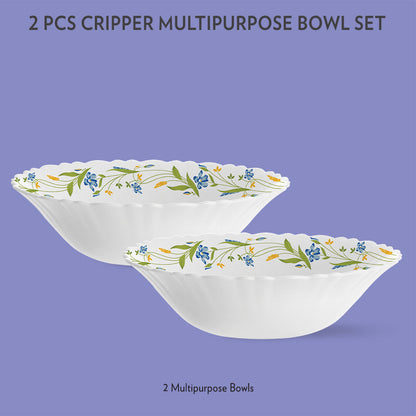 Borosil Cripper Multipurpose Bowl, 2 pc Set 2 pc Set