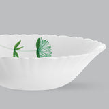 Borosil Larah Green Lily Multipurpose Bowl, 2 pc Set