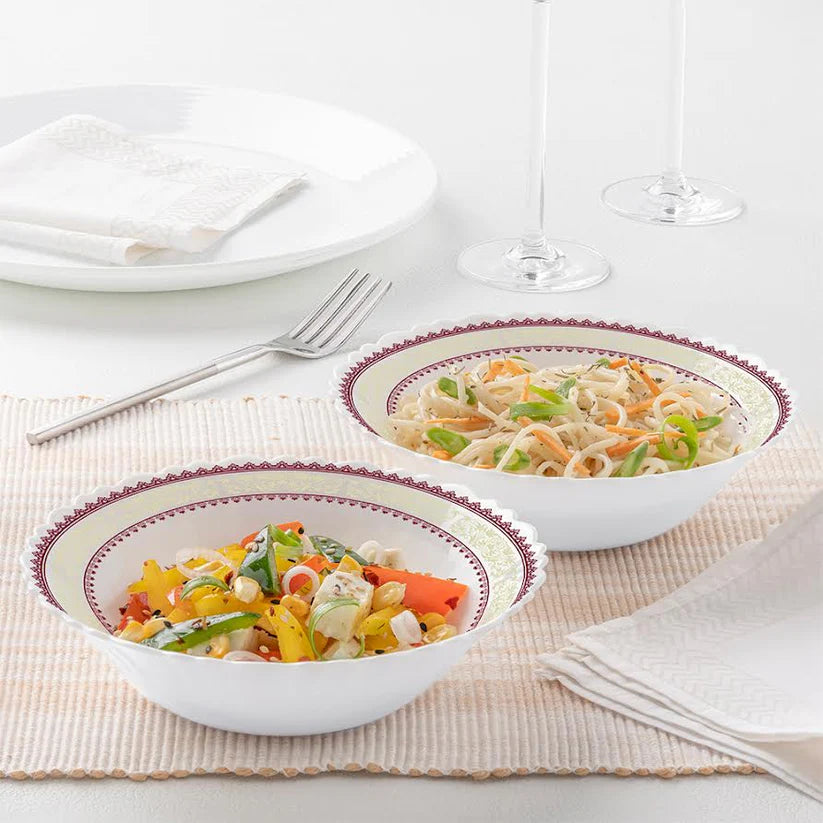 Borosil Larah Elega Multipurpose Bowl, 2 pc Set