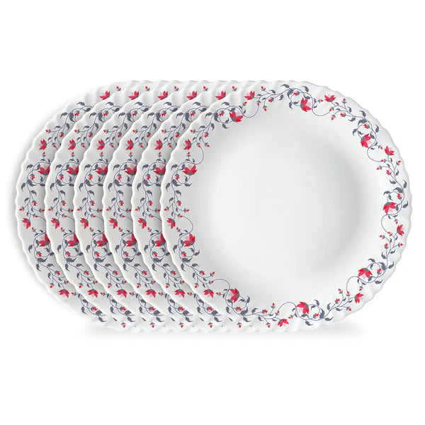 Borosil Larah Pentas Full Plate Set, 6 pc