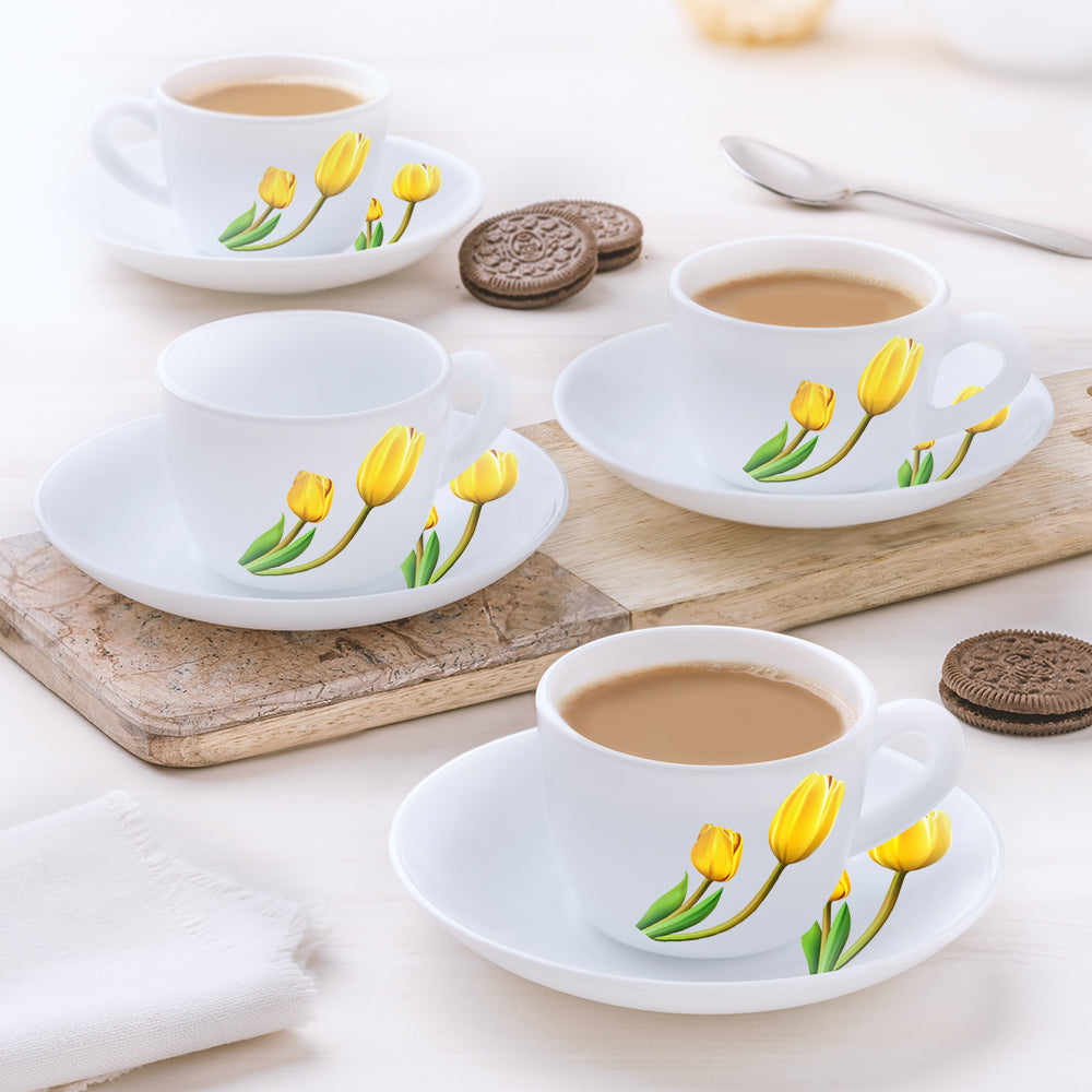 Borosil Larah Lyana Cup n Saucer Set