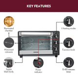 Borosil Prima Oven Toaster Griller 24L