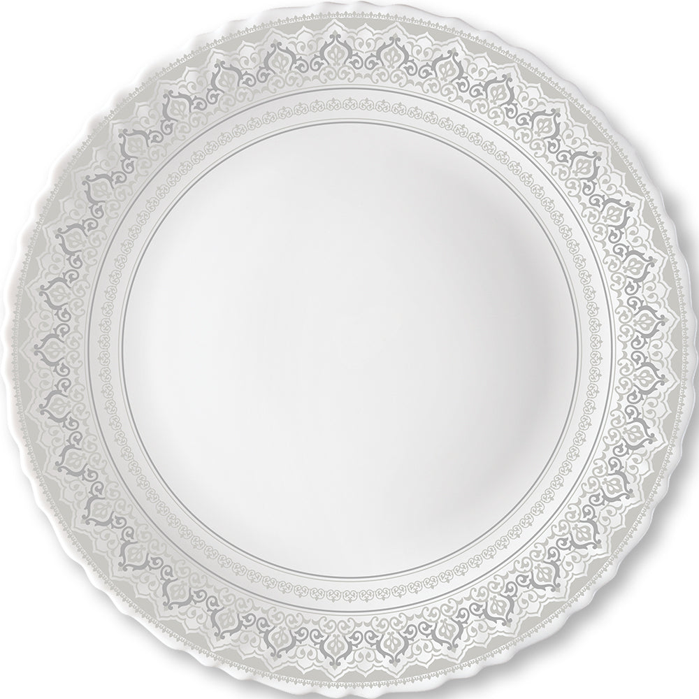 Borosil Larah Classic Full Plate Set, 6 pc