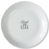 Borosil Larah Classic Full Plate Set, 6 pc