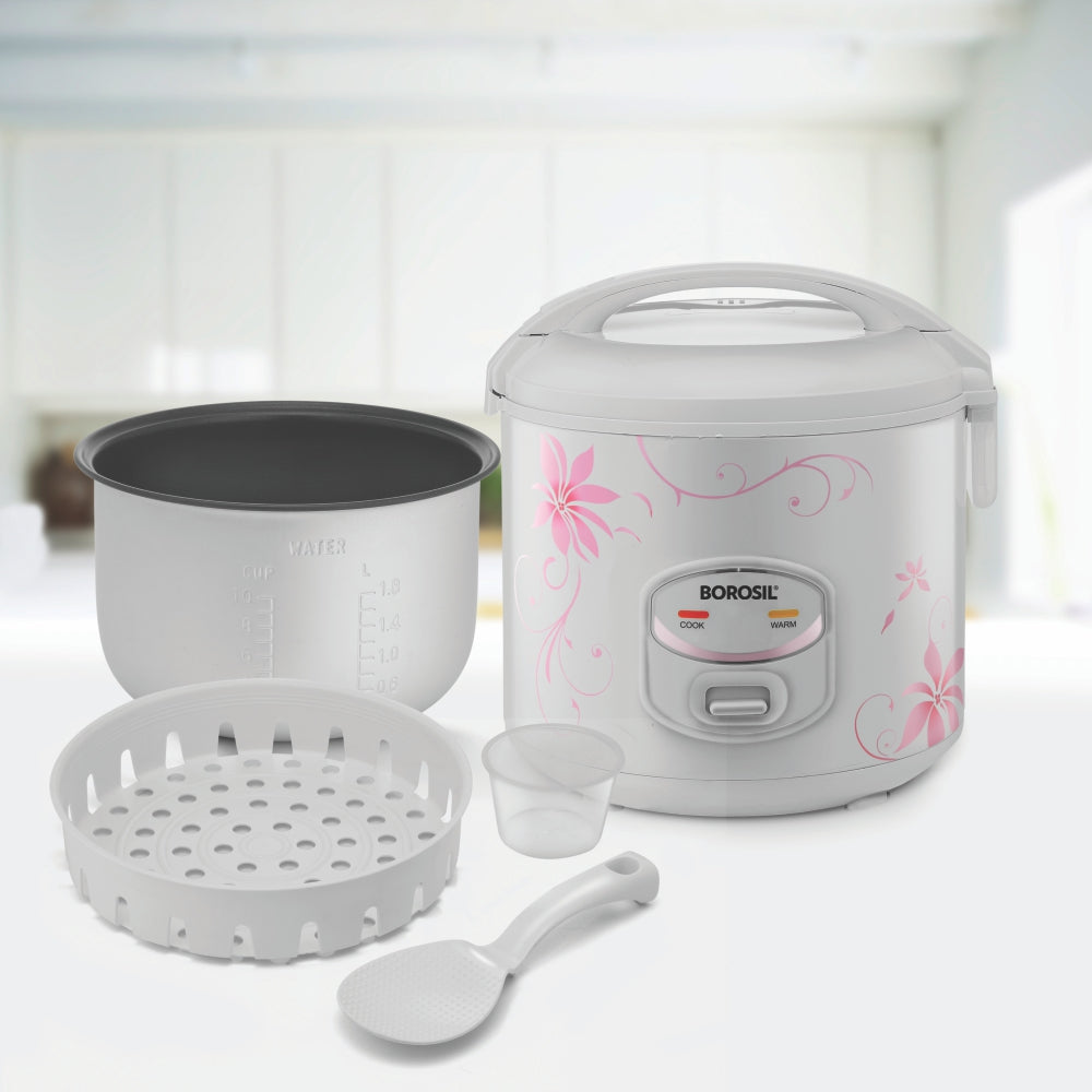 Borosil Pronto Deluxe II Electric Cooker 650W