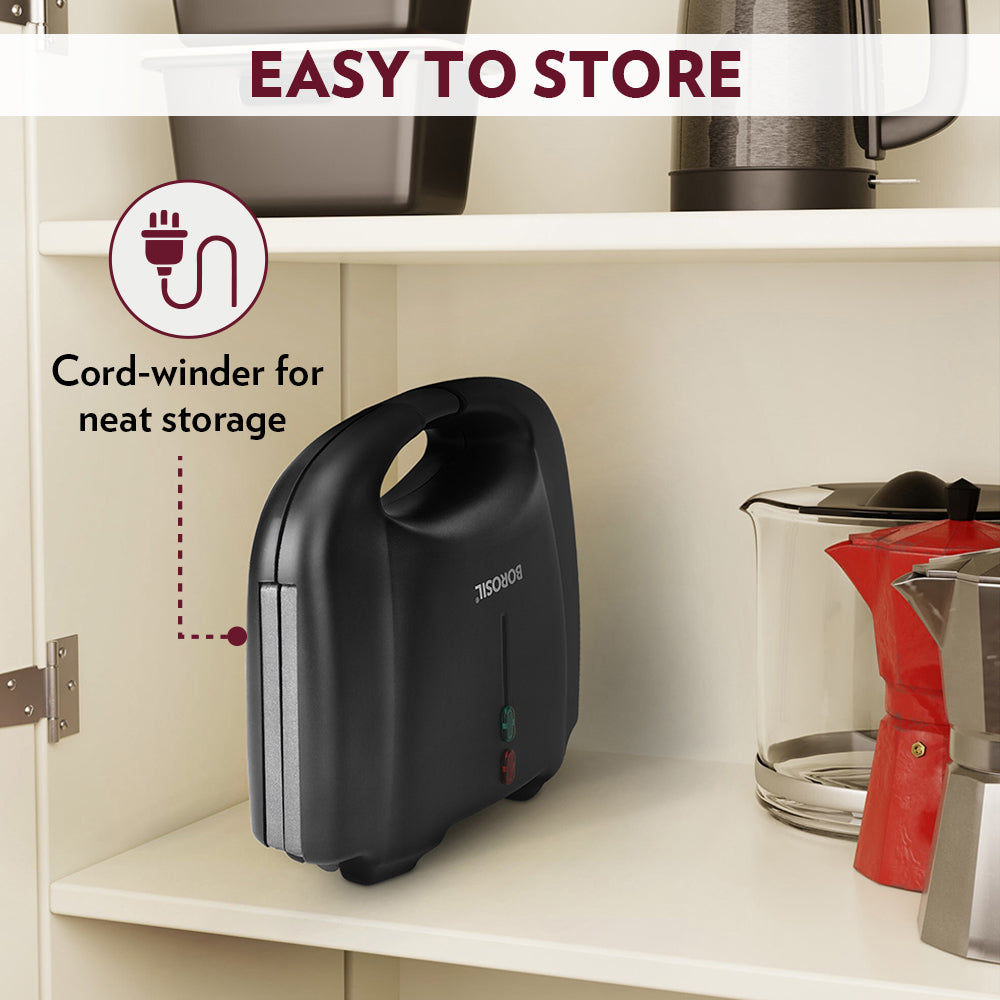 Borosil Klassy Sandwich Maker 800W