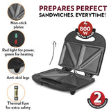 Borosil Klassy Sandwich Maker 800W