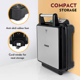Borosil Jumbo Waffle Maker 1100W