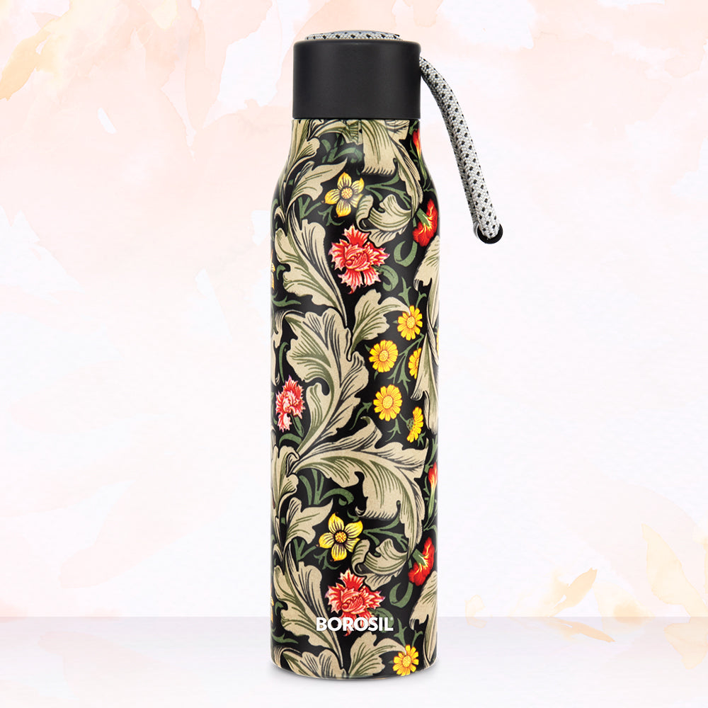 Borosil Aquasoul Vaccum Insulated Bottle 600Ml