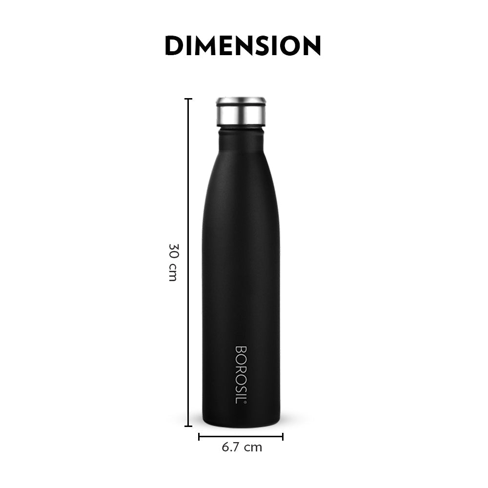 Borosil Fresh Single Wall Bottle 900ML
