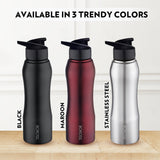 Borosil Grip n Sip Single Wall Bottle, Classic 750Ml