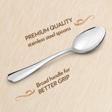 Borosil Eva Tea Spoon, Set of 6, 13.5cm