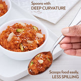 Borosil Eva Dessert Spoon, Set of 6, 16cm