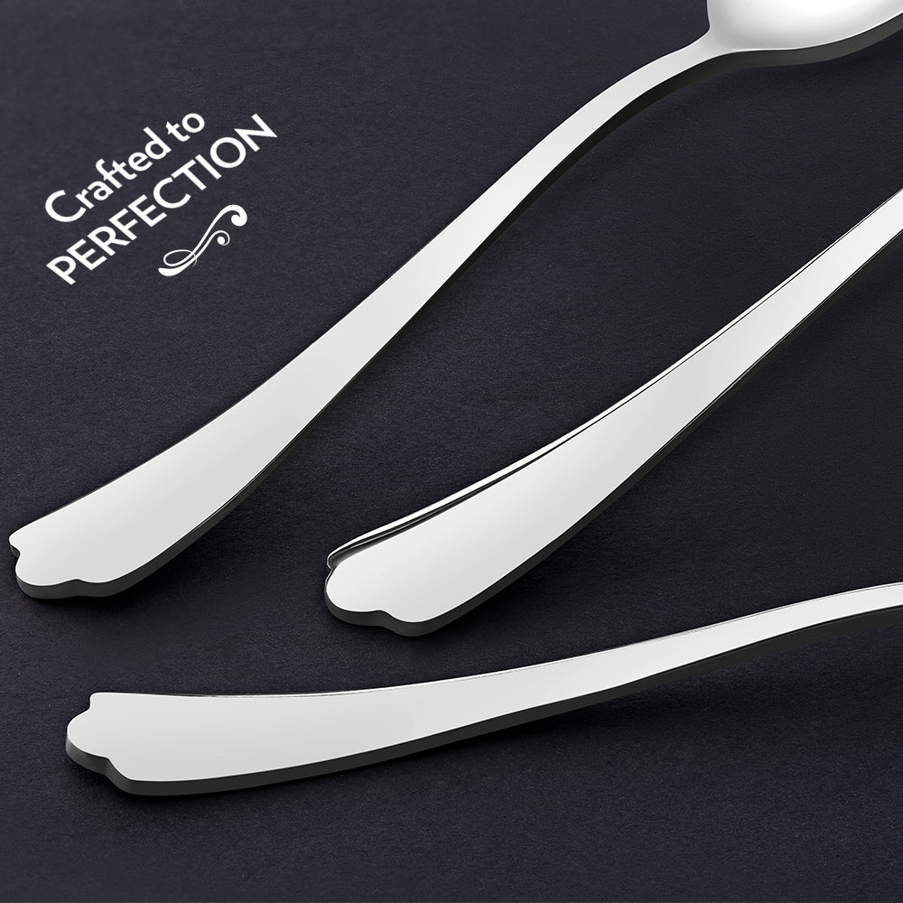 Borosil Eva Dessert Spoon, Set of 6, 16cm
