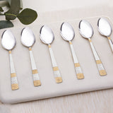 Borosil Venice Dessert Spoon, Set of 6, 16.5cm