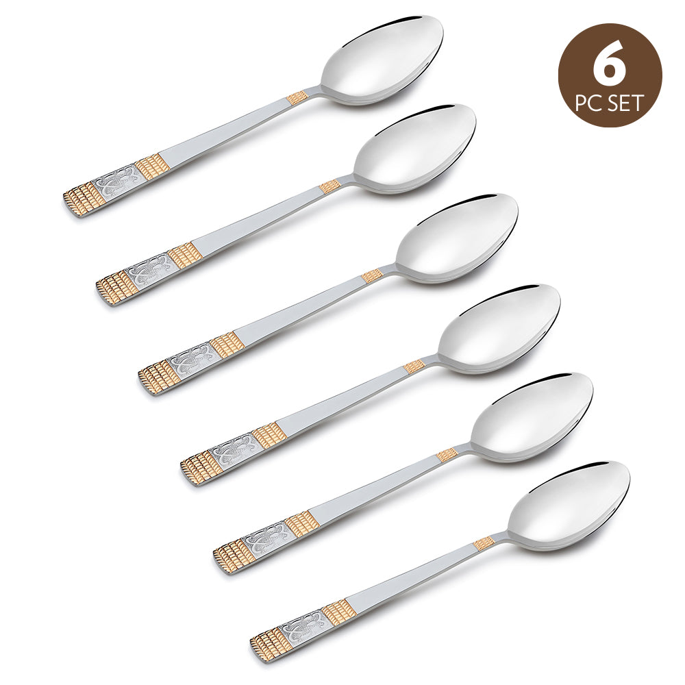 Borosil Venice Dessert Spoon, Set of 6, 16.5cm