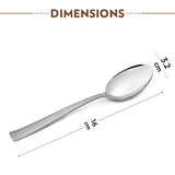 Borosil Vintage Dessert Spoon, Set of 6, 16cm