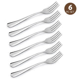 Borosil Eva Dinner Fork, Set of 6-18 cm