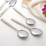 Borosil Gold Dinner Spoon Set