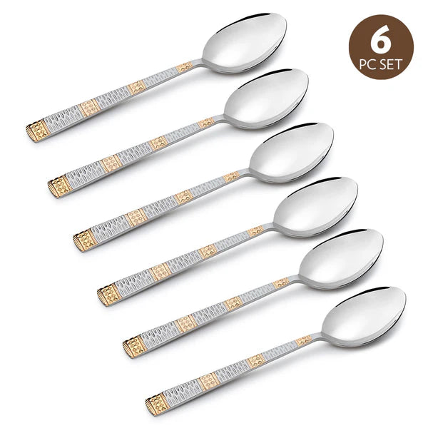 Borosil Gold Dinner Spoon Set