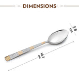 Borosil Gold Dinner Spoon Set