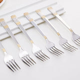 Borosil Venice Dinner Fork, Set of 6-18 cm