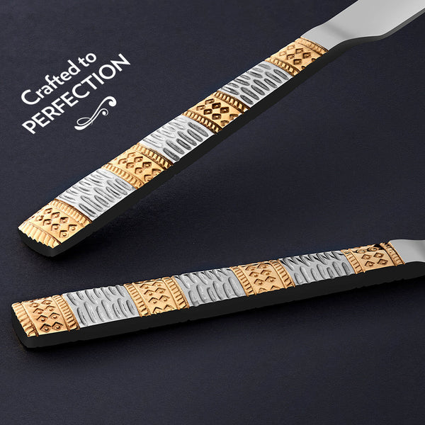 Borosil Gold Butter Knife, Set of 2-21 cm