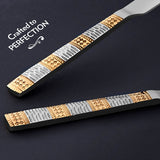 Borosil Gold Butter Knife, Set of 2-21 cm