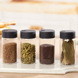 Glass Salt & Pepper Jars Set of 6, 250ml