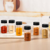 Glass Salt & Pepper Jars Set of 6, 250ml