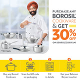 Borosil Vajra Dosa Tawa 28CM