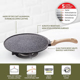 Borosil Vajra Nonstick Flat Tawa 28CM